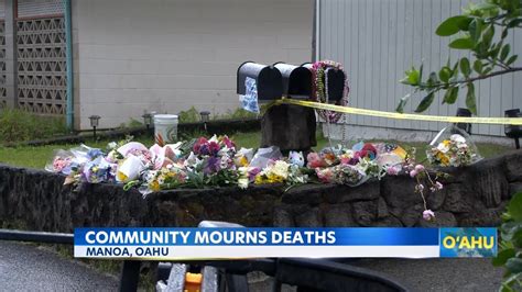 aaries oda family|Memorial grows for murdered Manoa family as community .